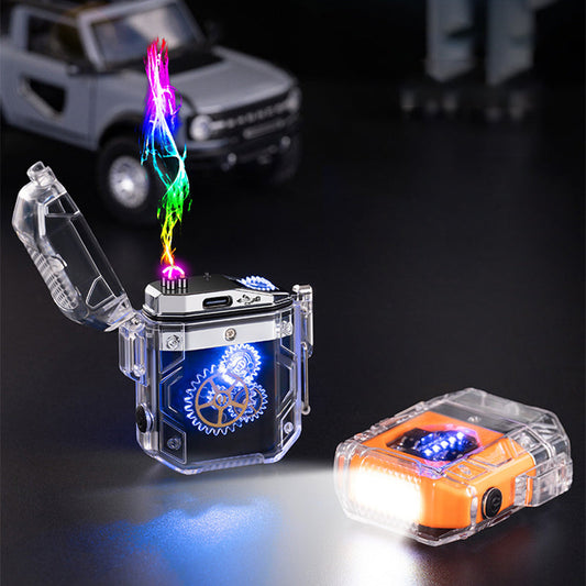 Portable Unique Waterproof Windproof Clear Lighter