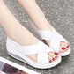 💞💞💞💞Women's Elegant Solid Color Thick Sole Lightweight Comfortable Sandals