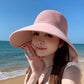 🌞2025 Summer Essentials😍 👒Large-brim Hollow Sunscreen Hat with Removable Neck Shawl