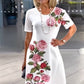 🌸Spring Specials💐Rose Bloom Short Sleeve Dress