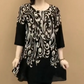 🔥Hot Sale🔥Women's Round Neck Printed Loose Top