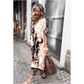 🔥Last Day Promotion 50% OFF🔥Women's Loose V-Neck Printed Dress