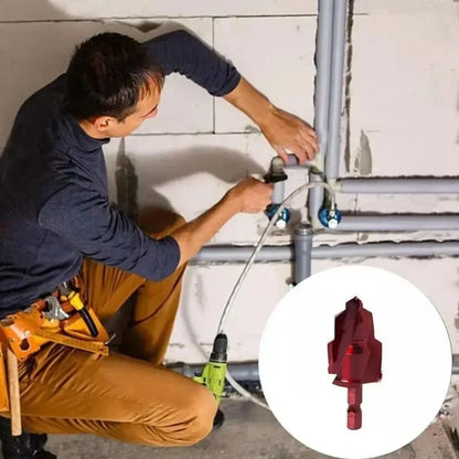 💥Spiral Lifting Pipe Repair Stepped Drill Bit💥