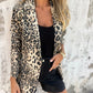 🔥Hot Sale🔥Women's Fashion Leopard Print Blazer