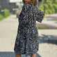 🌺Hot Sale 50% OFF⏳💐 Casual Loose Printed V-Neck Flowy Dress