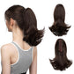 🌸Women's Slightly Curly Chemical Fiber Hair Simulation Natural Fake Ponytail Hairpin