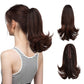 🌸Women's Slightly Curly Chemical Fiber Hair Simulation Natural Fake Ponytail Hairpin