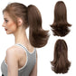🌸Women's Slightly Curly Chemical Fiber Hair Simulation Natural Fake Ponytail Hairpin