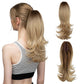🌸Women's Slightly Curly Chemical Fiber Hair Simulation Natural Fake Ponytail Hairpin