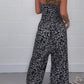 💖LAST DAY SALE 50% OFF💖Women's Stylish Leopard Print Loose Jumpsuit