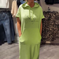 ⏳Time-Limited Special⏰Women’s Solid Short-Sleeve Hooded Long Dress