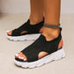 ⏳Time-Limited Special⏰Women’s Casual Breathable Hollow Knitted Platform Sandals