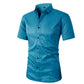 🔥Summer Special🔥Men's Stretch Short Sleeve Dress Shirt