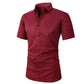 🔥Summer Special🔥Men's Stretch Short Sleeve Dress Shirt