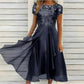 Women’s Elegant Round Neck Dress