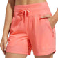 🌞Summer Hot Sale 50% OFF🩳Women's High-Waisted Quick-Dry Swim Shorts