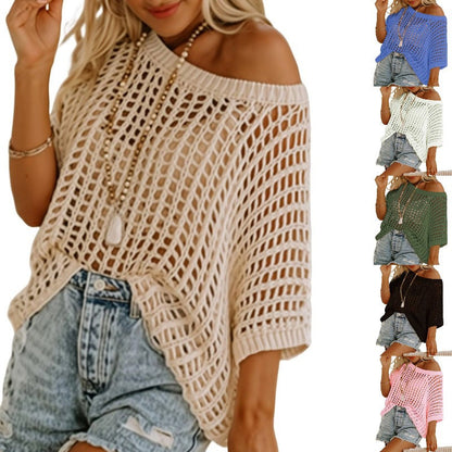 ⏳Time-Limited Special⏰Women's Round Neck Short Sleeve Shirt