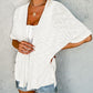 ⏳Time-Limited Special⏰2026 Stylish Flowy Short Sleeve Cardigan – Lightweight, Breezy, Versatile Layering Piece 🌸