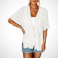 ⏳Time-Limited Special⏰2026 Stylish Flowy Short Sleeve Cardigan – Lightweight, Breezy, Versatile Layering Piece 🌸