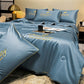 ⏳Time-Limited Special⏰Summer Simple Ice Silk Quilt❄️ Ultra Cool Anti-Sweat Thin Quilt, Machine Washable Bedding