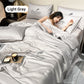 ⏳Time-Limited Special⏰Summer Simple Ice Silk Quilt❄️ Ultra Cool Anti-Sweat Thin Quilt, Machine Washable Bedding