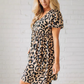 ⏳Time-limited Special⏰Women's Casual Leopard Print Mini Dress👗