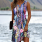 ⏳Time-limited Special⏰Women's Sleeveless V-Neck Printed Dresses