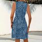 ⏳Time-Limited Special⏰Women's V-Neck Leopard Mini Dress – Bold Print, Flattering, Multi-Occasion 🌟