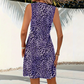 ⏳Time-Limited Special⏰Women's V-Neck Leopard Mini Dress – Bold Print, Flattering, Multi-Occasion 🌟