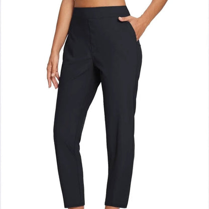 ⏳Time-Limited Special⏰Women's High-Waisted Elastic Pants with Zipper Pockets