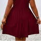 ⏳Time-Limited Special⏰Women's V-Neck Ruffle Trim Dress – Flattering, Soft & Perfect for Any Event 🌸