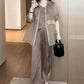 Women's 3-Piece Shirt Jacket, Vest and Pants Set