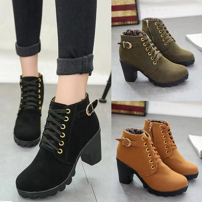 ⏳Time-limited Special⏰Women's Sole Chunky Heel Boots