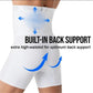 Men's High Waist Shapewear Boxer Briefs