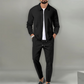 Men’s Stylish Lapel Jacket & Jogger Pants 2-Piece Set（50% OFF）