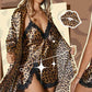 ⏳Time-limited Special⏰Sexy Leopard Print Robe & Nightgown Set