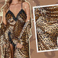 ⏳Time-limited Special⏰Sexy Leopard Print Robe & Nightgown Set