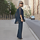 ⏳Time-Limited Special⏰Women's Irregular Chiffon 2-Piece Set – Flowy Top & Wide-Leg Pants (M–3XL) 🌬️