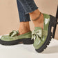 ⏳Time-limited Special⏰Chic Sweet Platform Loafers with Bow