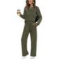 ⏳ Time-Limited Special! ⏰ Women's Crew Neck Top & Drawstring Pants Set – Ultra-Soft, Breathable & Effortlessly Stylish 👕👖