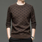 Men’s Trendy Long-Sleeve Slim Fit Pullover