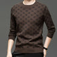 Men’s Trendy Long-Sleeve Slim Fit Pullover