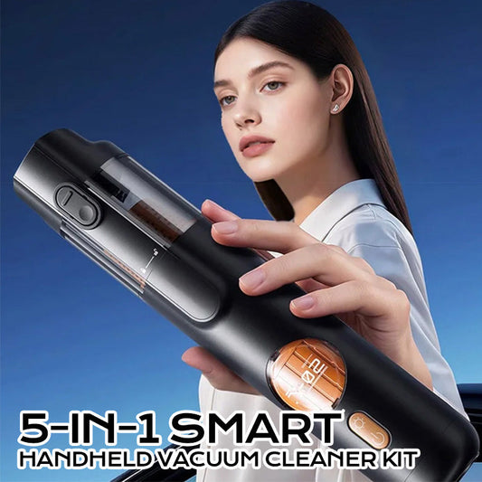 🔥Limited stock available 50% OFF🔥5-in-1 Smart Handheld Vacuum Cleaner Kit