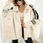 ⏳Time-Limited Special⏰Women's Casual Hooded Zip-Up Plush Coat