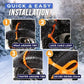 ⏳Time-Limited Special⏰Car Anti-Slip Tire Chains – 90-second install, heavy-duty grip, universal fit 18-32", reusable nylon. Safe winter driving! 🛡️💪
