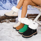 ⏳Time-Limited Special⏰Women's Faux Fur Ankle Snow Boots with Zipper