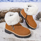⏳Time-Limited Special⏰Women's Faux Fur Ankle Snow Boots with Zipper