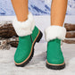 ⏳Time-Limited Special⏰Women's Faux Fur Ankle Snow Boots with Zipper