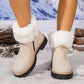 ⏳Time-Limited Special⏰Women's Faux Fur Ankle Snow Boots with Zipper