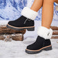 ⏳Time-Limited Special⏰Women's Faux Fur Ankle Snow Boots with Zipper